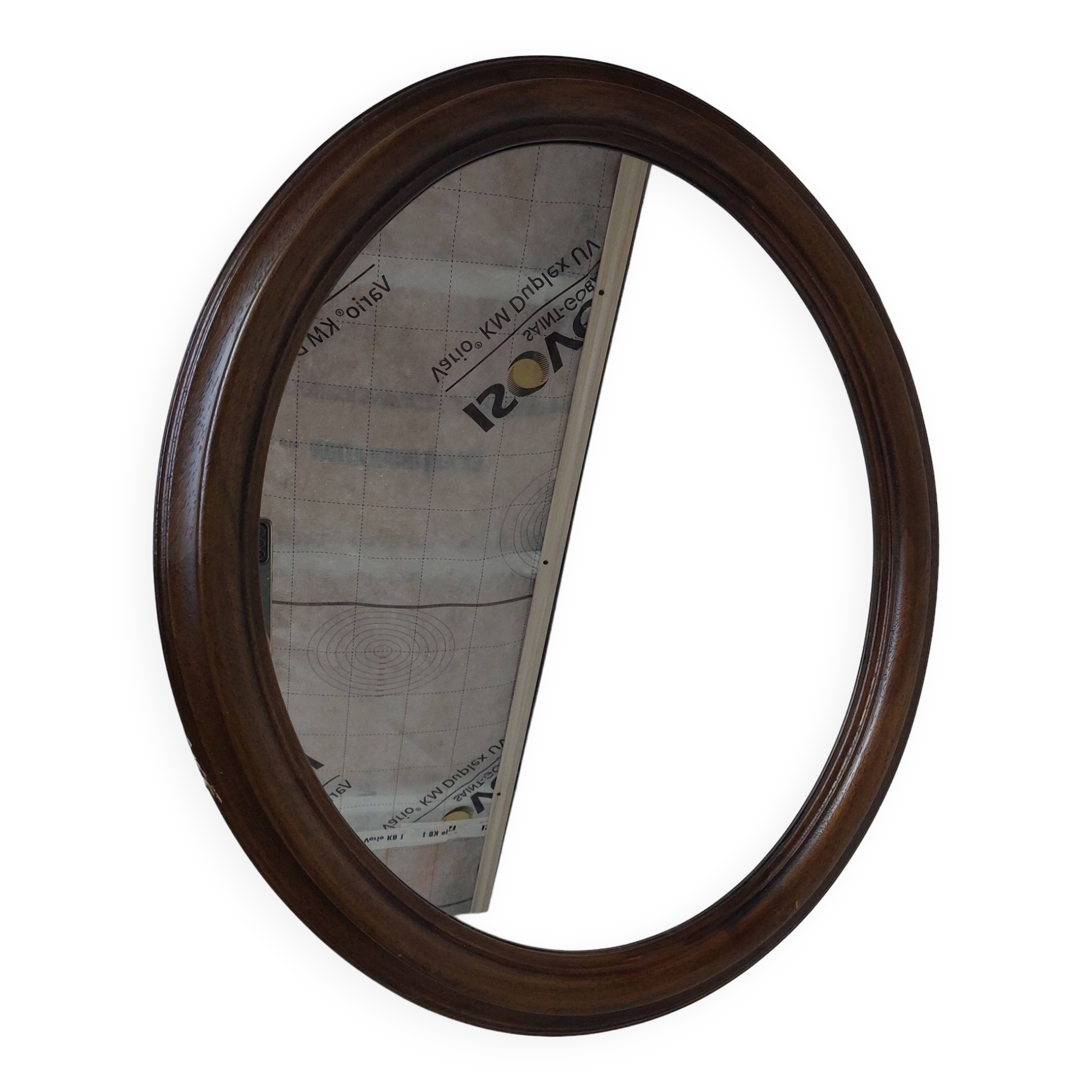 Oval mirror