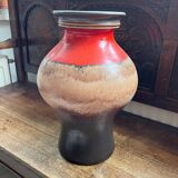 Vase en céramique d’Übelacker, années 1970