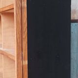 Large teak buffet bookcase 1950
