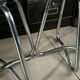 Vintage aluminium cast stools
