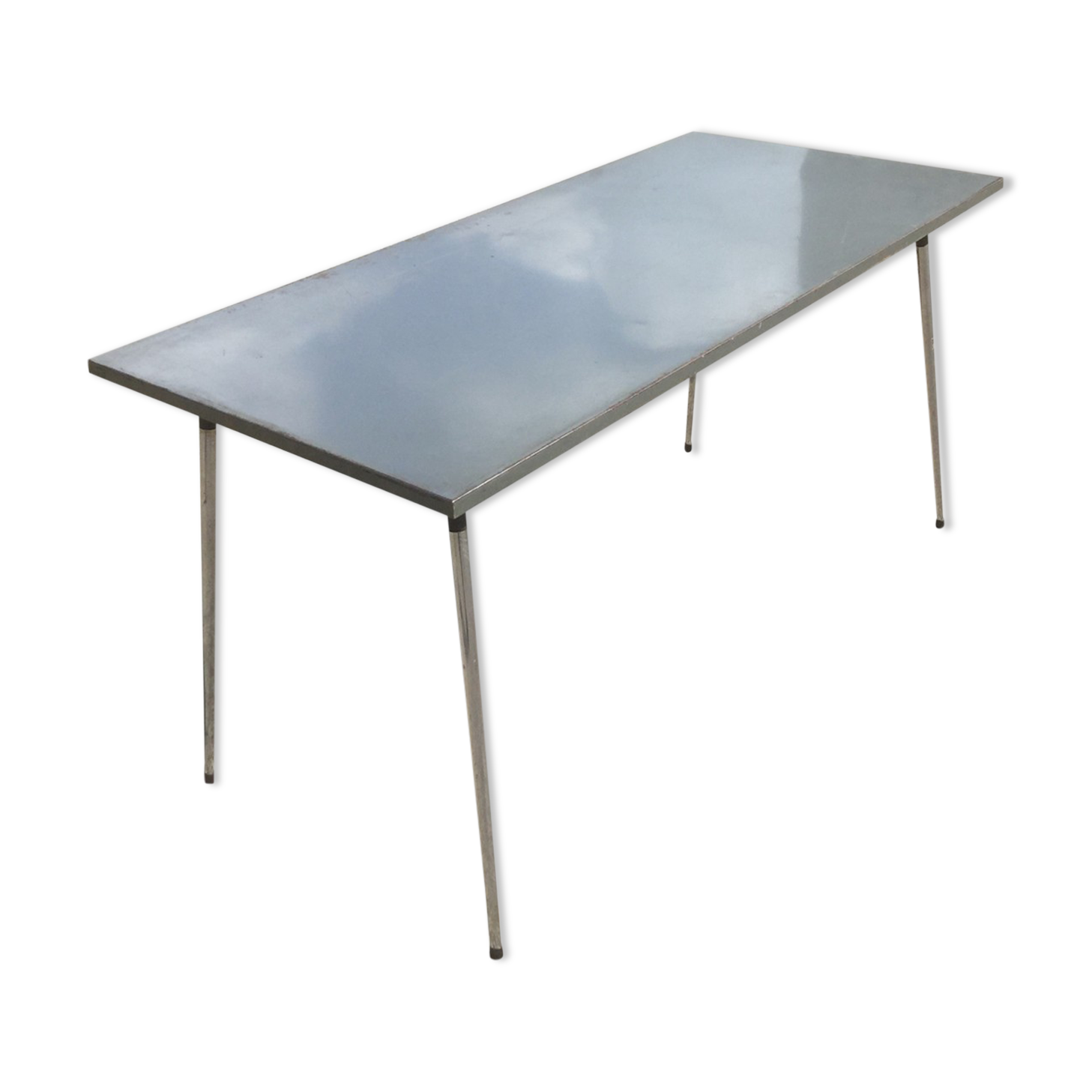 Industrial iron table