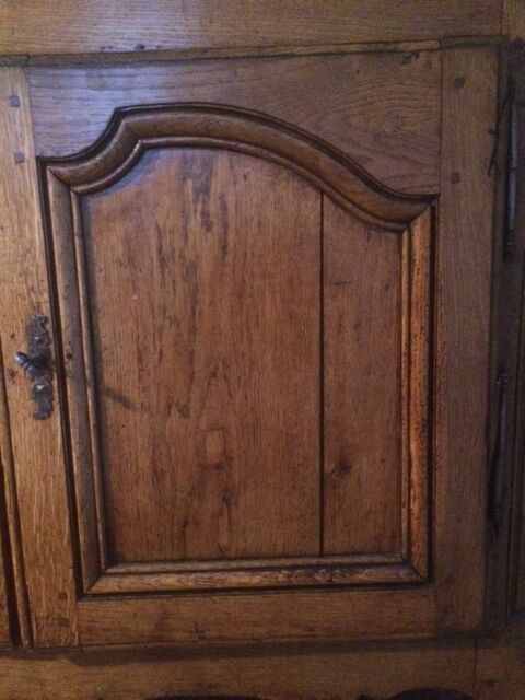 Old wooden maie buffet