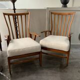 Pair of Italian armchairs 1950