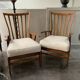 Pair of Italian armchairs 1950