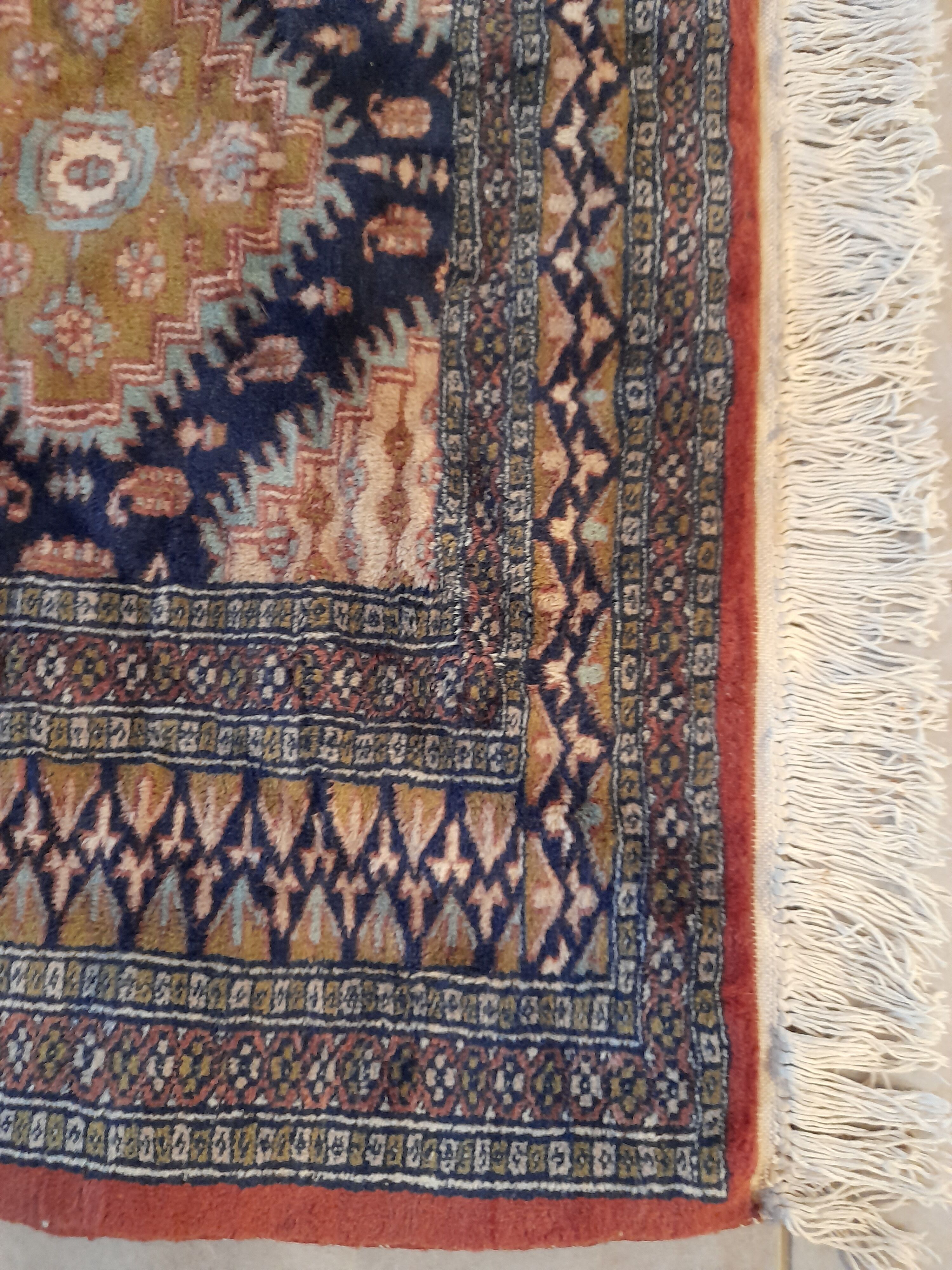 Handmade carpet 159x95cm