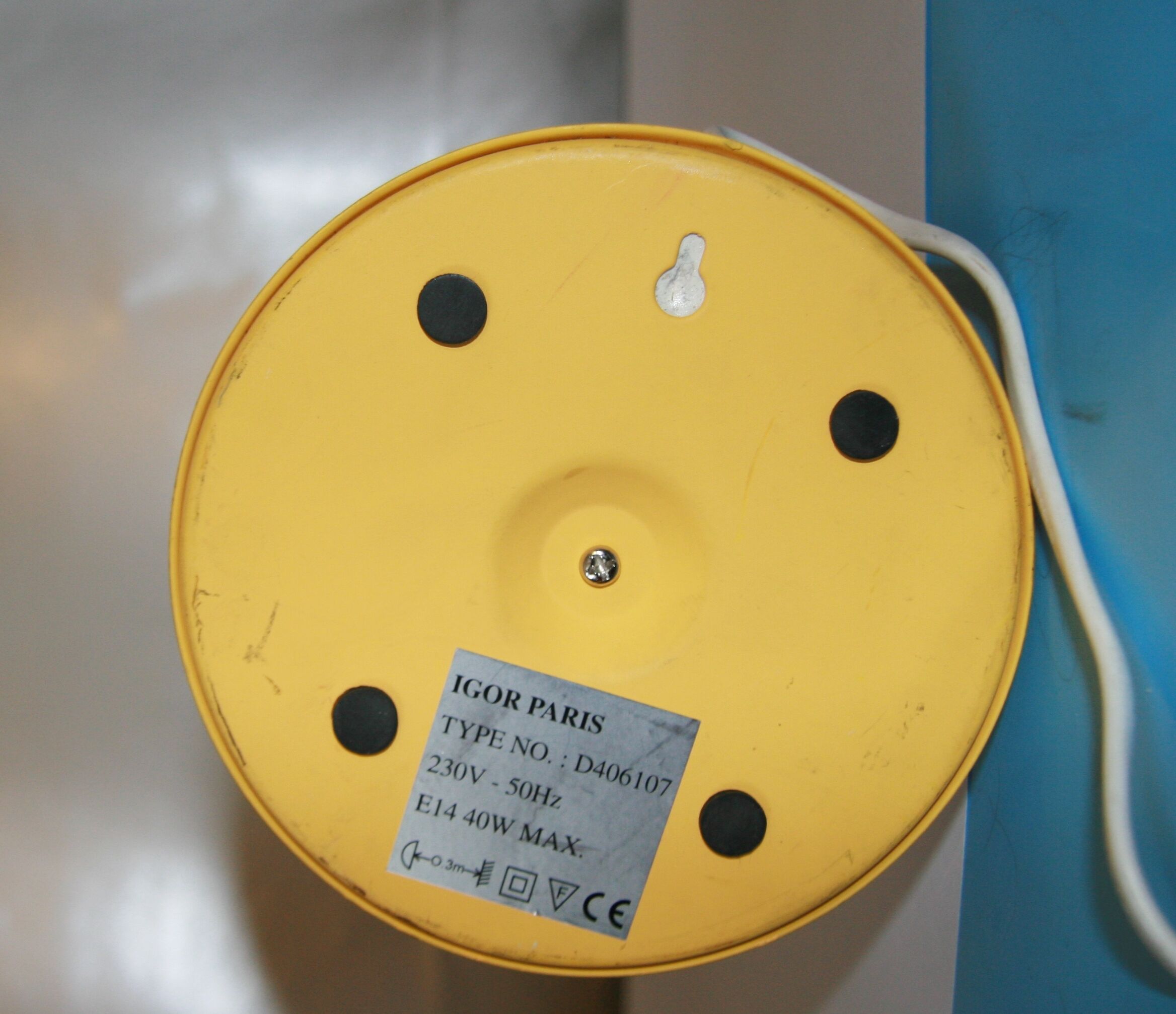 Igor casserole lamp, Paris