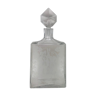 Baccarat crystal carafe model created in 1955 for the Sempé Armagnac