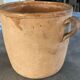 Pot a graisse terre cuite intérieur vernissé orangé sud ouest-