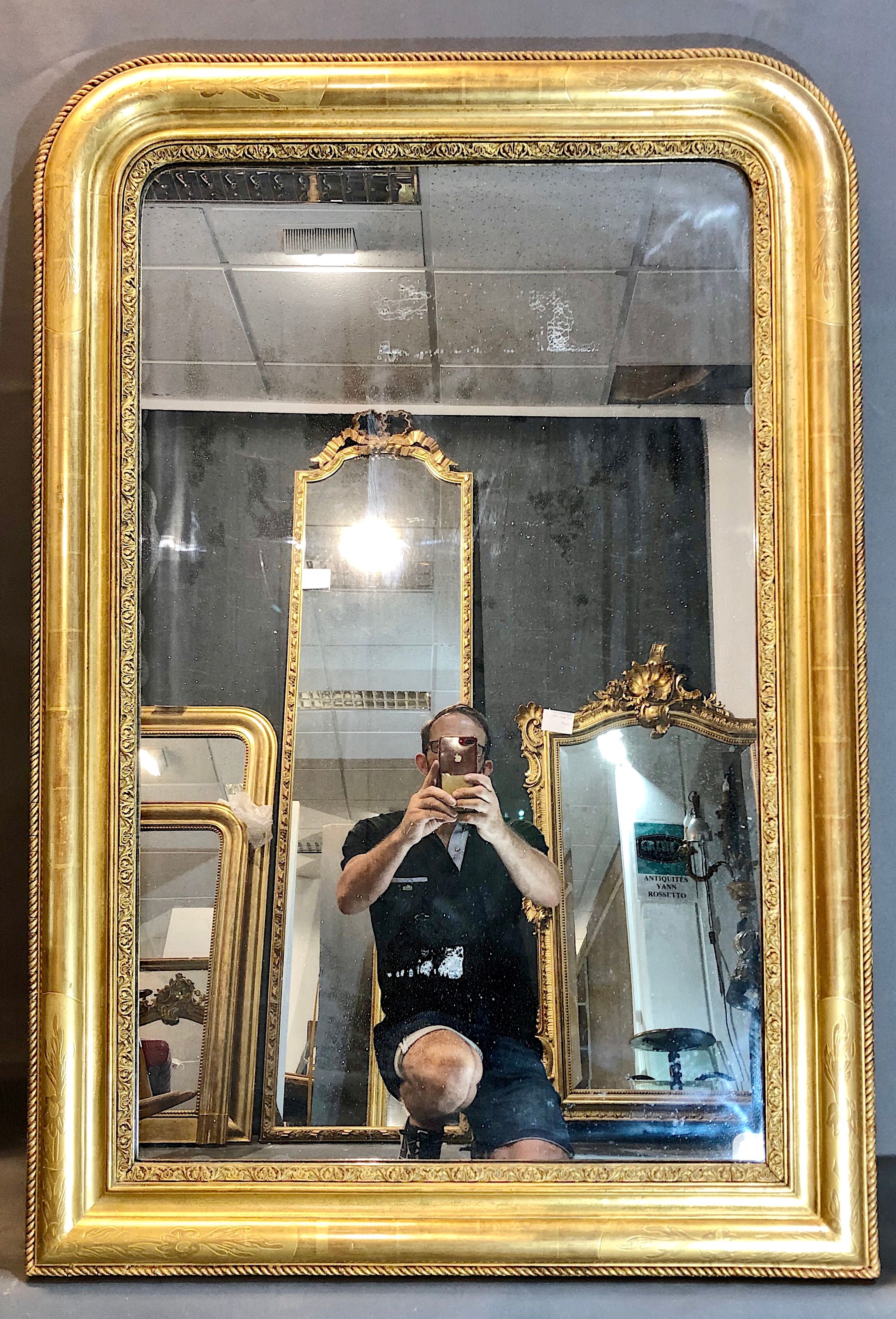 Mirror Louis Philippe 125x85 cm