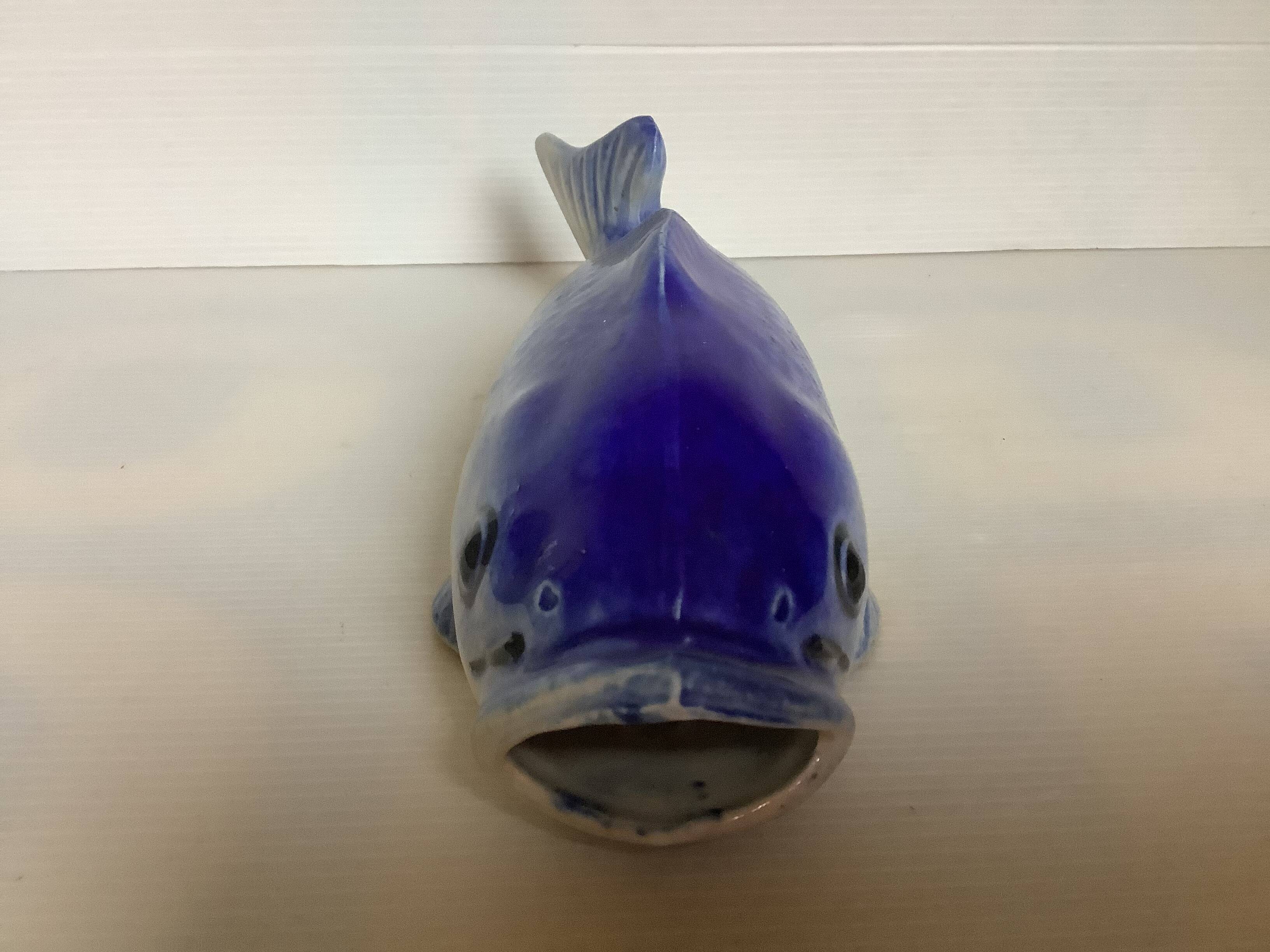 Fish flower vase