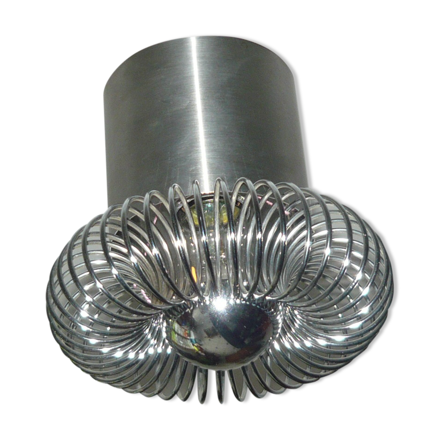 "spring" hanging lamp by andrea lazzari 1970