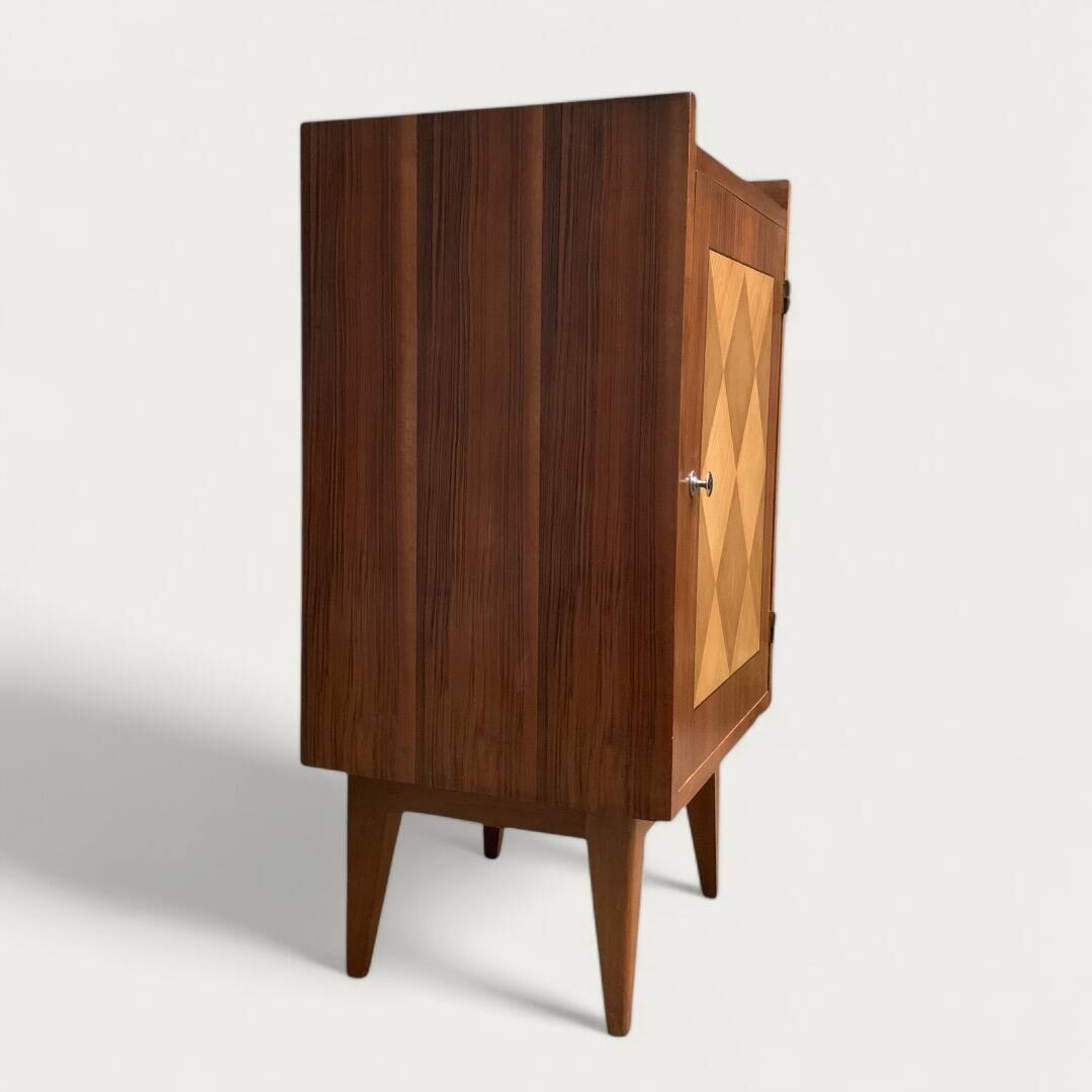 Vintage rosewood and elm sideboard 1950