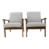 1960s Pair of Restored Armchairs, Denmark