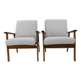 Paire de fauteuils restaurés des années 1960, Danemark