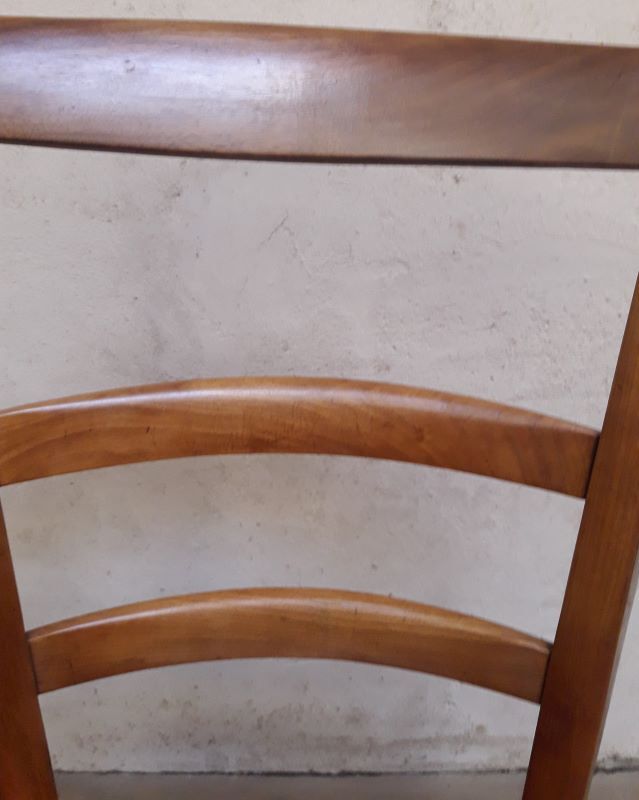 Armchair cherry tree period Restoration XIX °