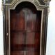Napoleon III ceremonial showcase in black wood and gilded chiseled bronze XIX century