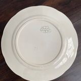 Set of 11 mismatched Terre de Fer plates
