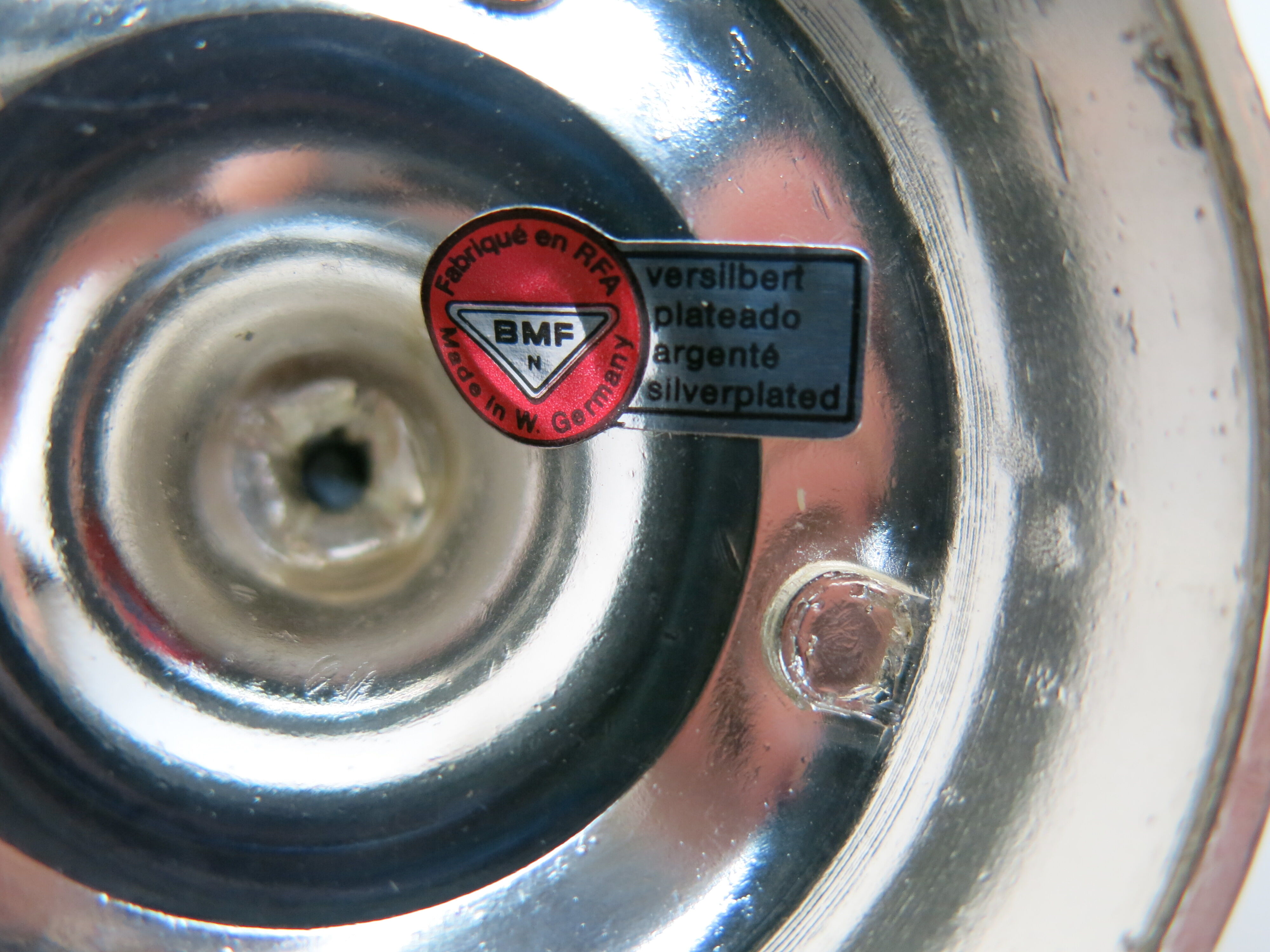 Twisted chandelier from BMF West-Germany