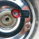 Twisted chandelier from BMF West-Germany