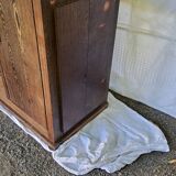 Art Deco style sideboard in palm wood