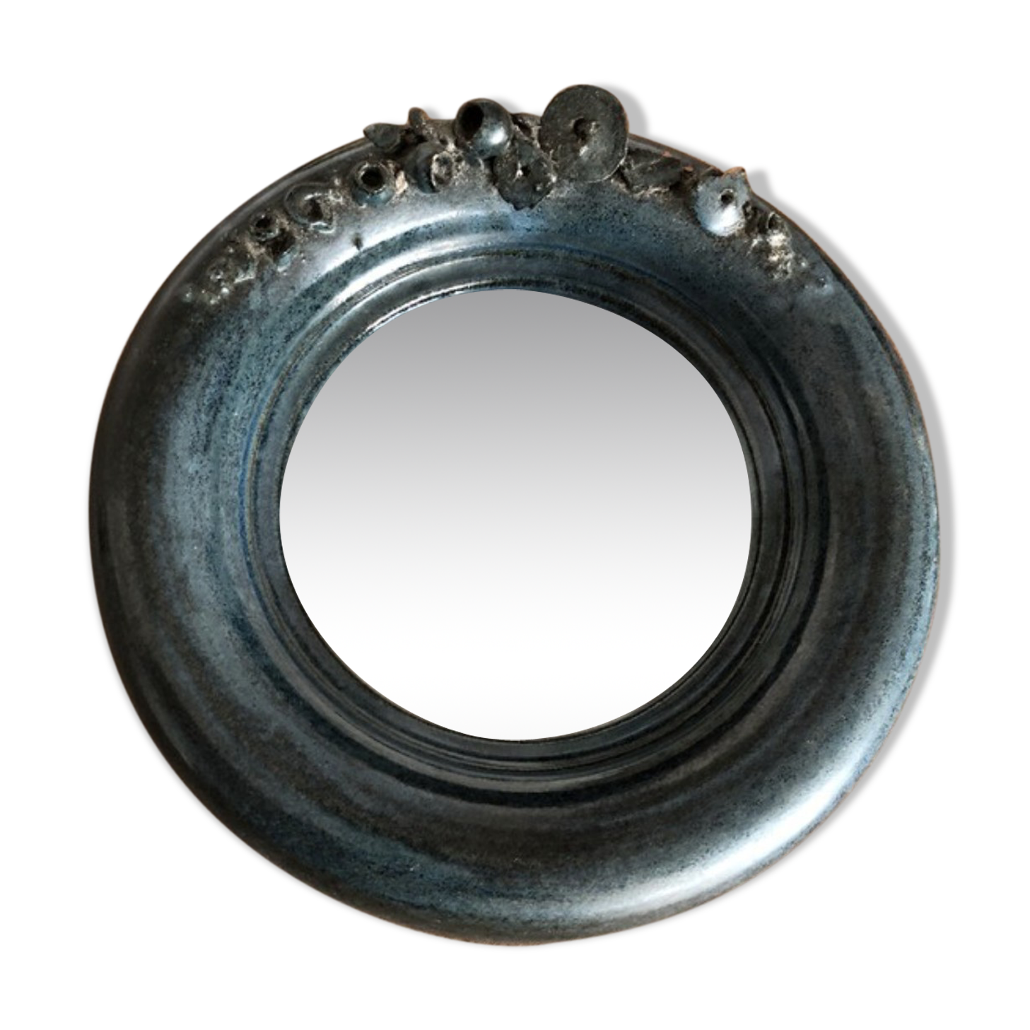 Terracotta Mirror  20cm