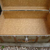 Old travel trunk