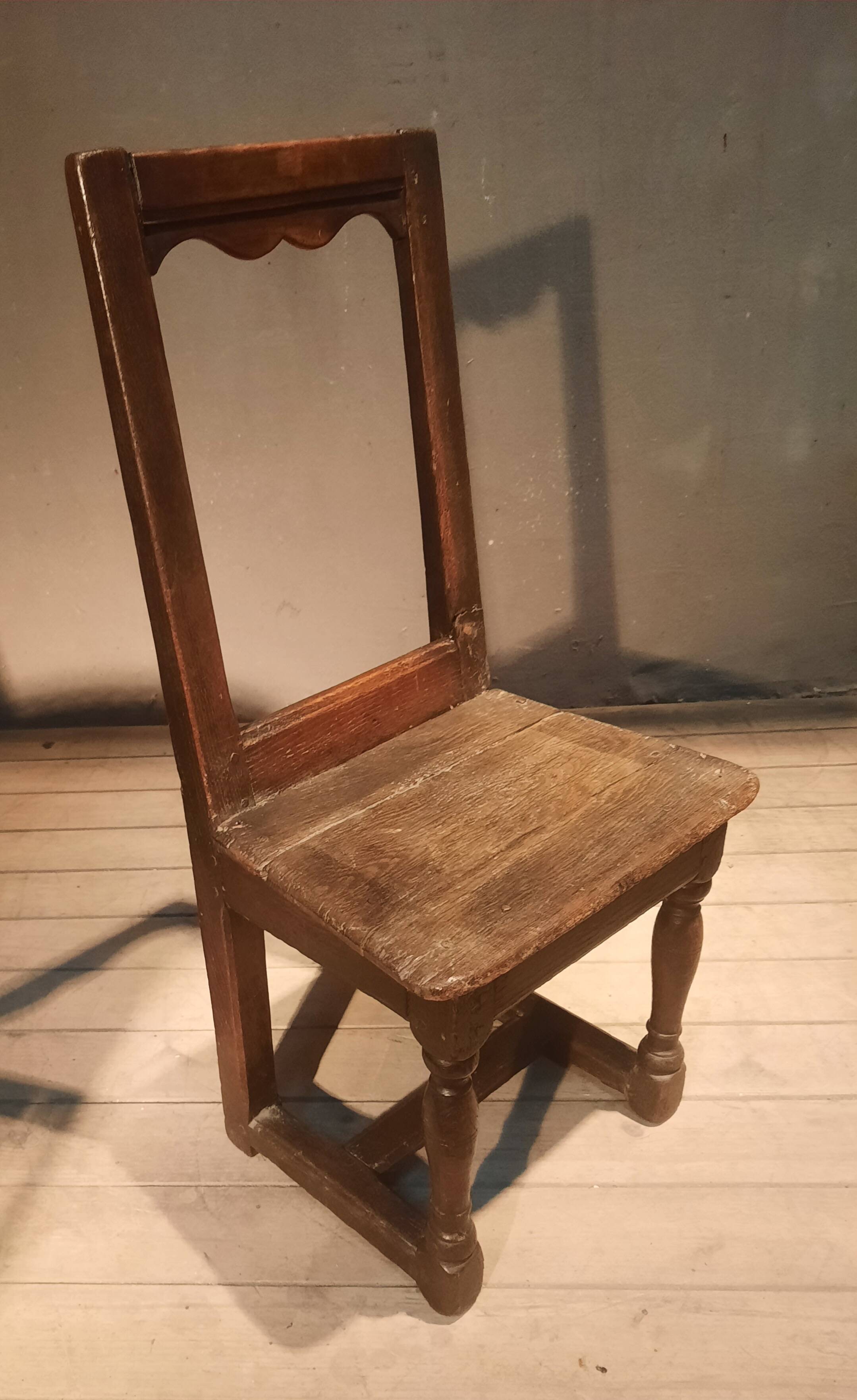 Seventeenth-century wooden chair