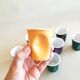 Set of 8 cups crumpled Revol Collection