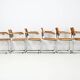 Set of 6 dining chairs Style B32 by Marcel Breuer