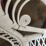 Emmanuelle armchair in rattan