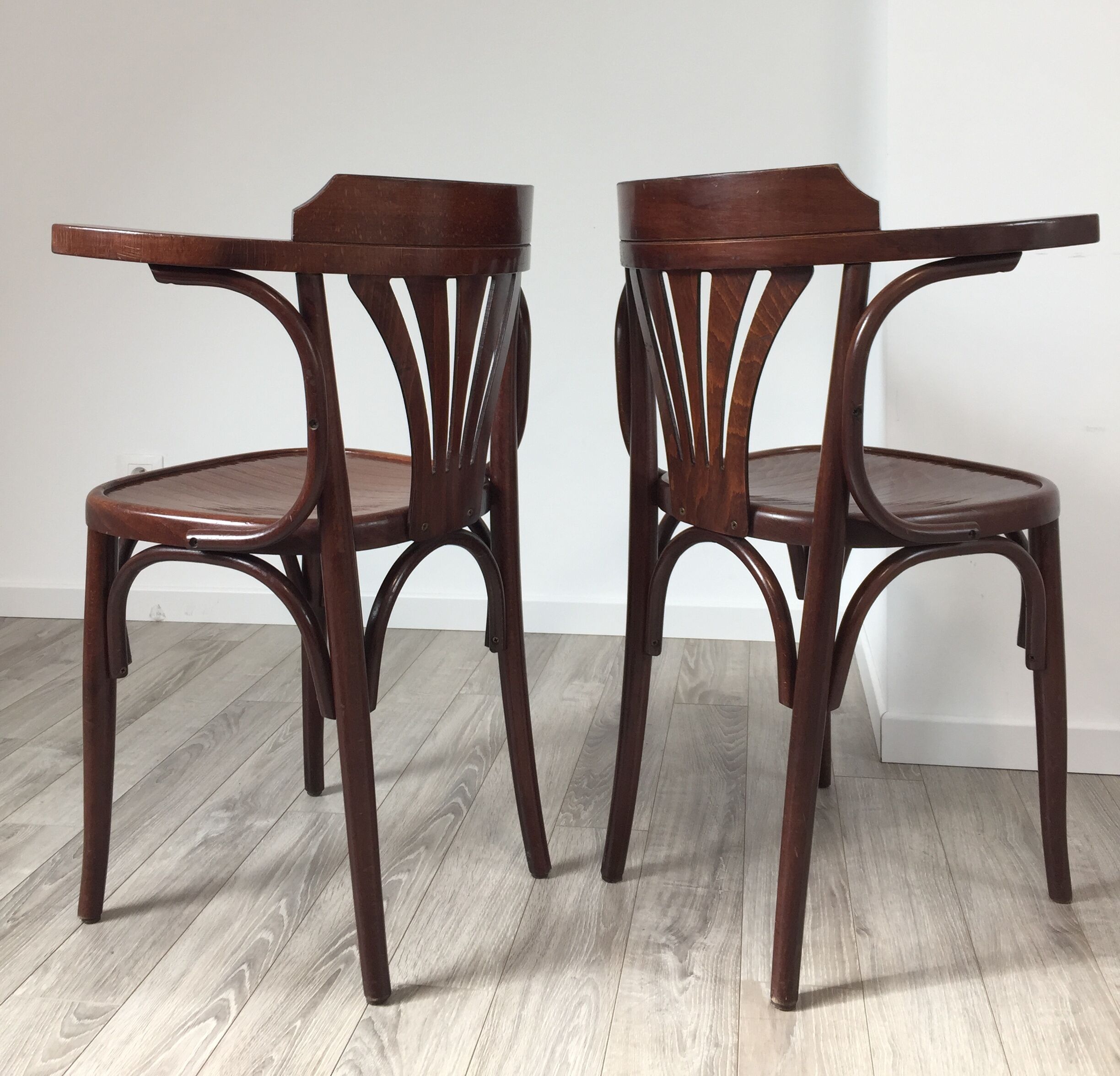 Paire de chaises bistrot