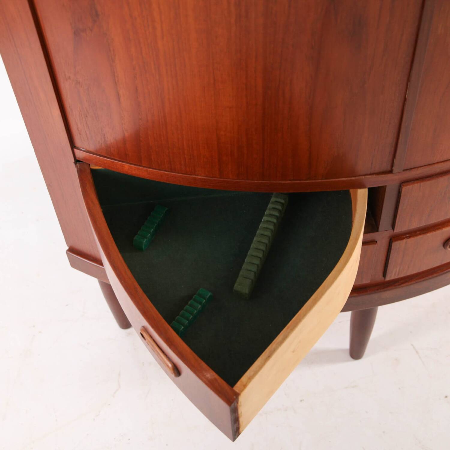 Scandinavian corner cabinet