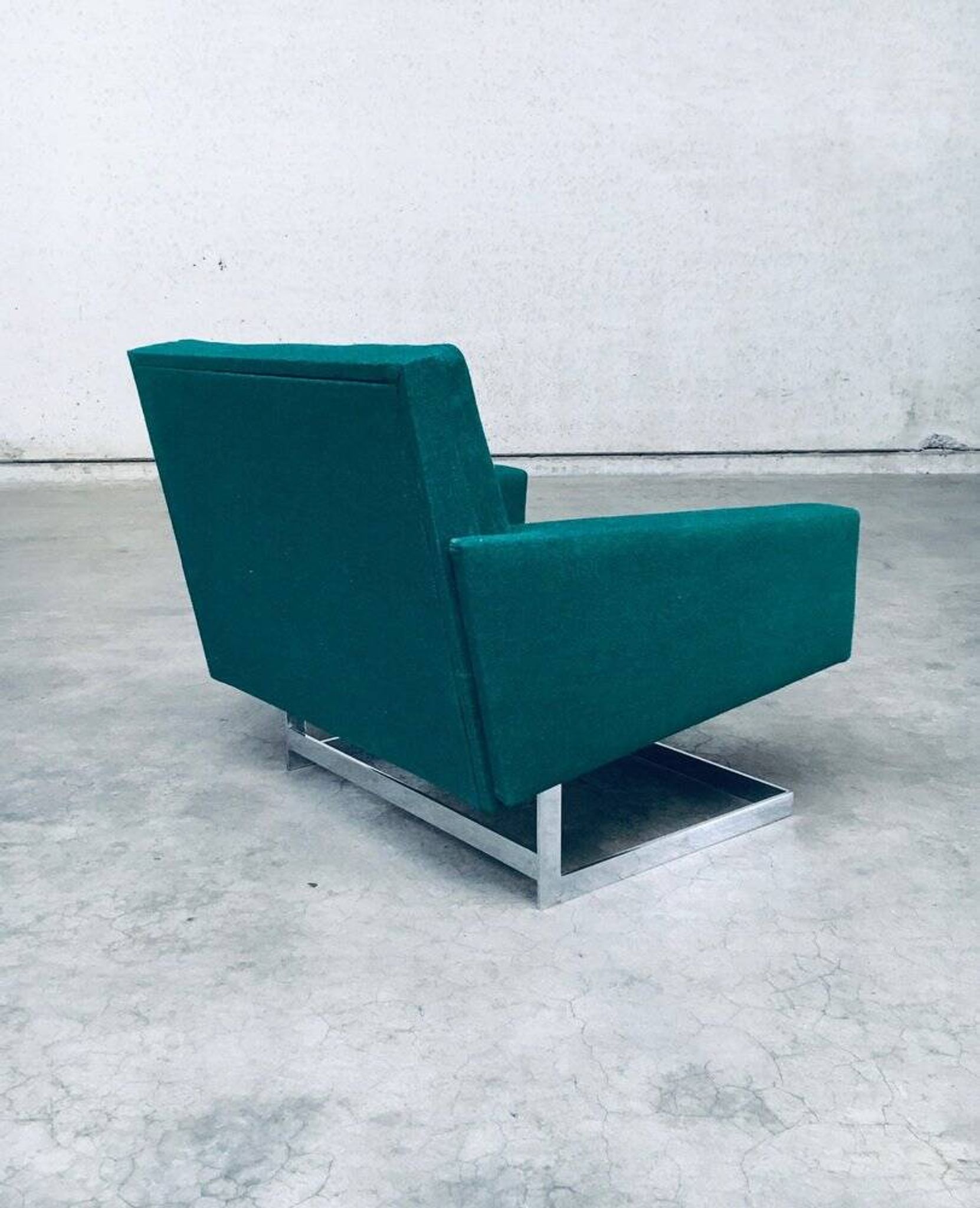 Mid-Century Modern Belgian Floating Lounge Chair, 1960s