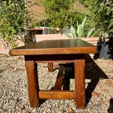 Solid wood coffee table