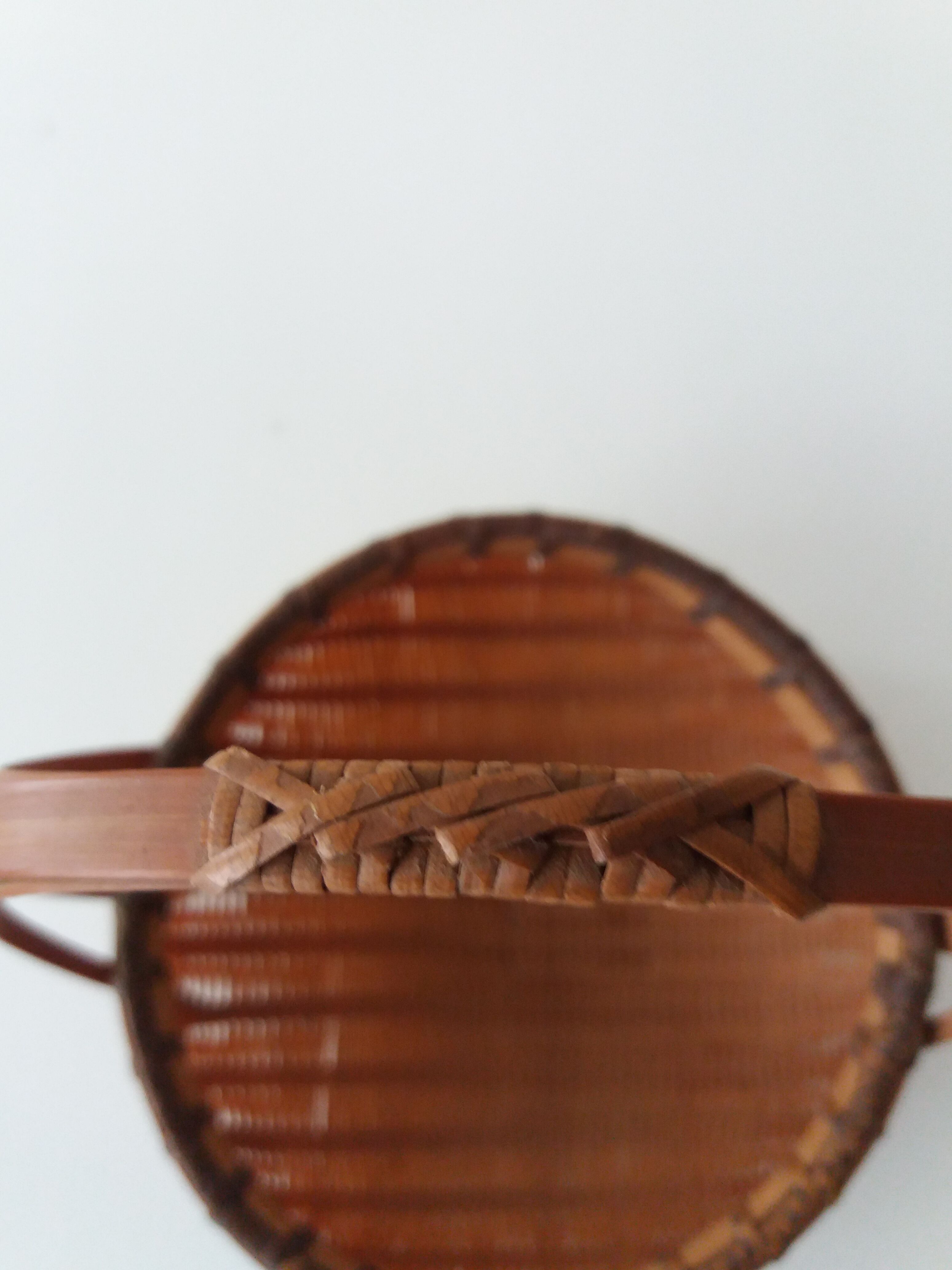 Set 3 baskets rattan 60