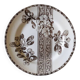 Flat plate iron earth Hawthorn & lace Grand dépôt Émile Bourgeois