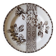 Flat plate iron earth Hawthorn & lace Grand dépôt Émile Bourgeois