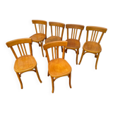 Set of 6 Baumann bistro chairs