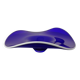 Large blue glass bowl, Czechoslovakia, 1960s
