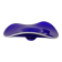 Large blue glass bowl, Czechoslovakia, 1960s