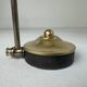 Ancienne applique laiton & opaline vintage