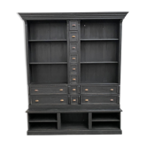 Patinated library