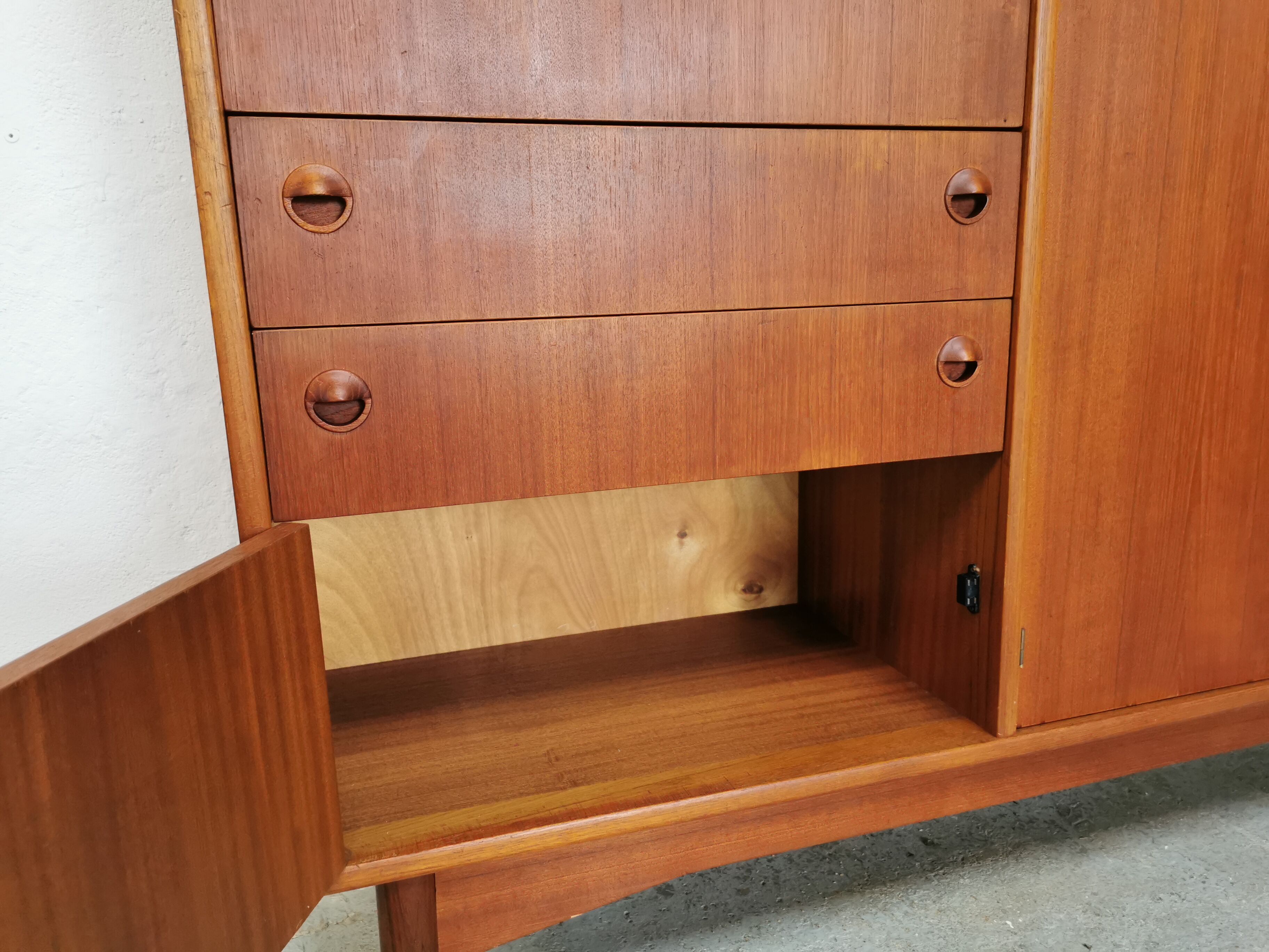 Teak cabinet design Tricoire & Vecchione