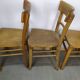 Lot of 4 Luterma Wood Bistrot Chair - year 50 - 60