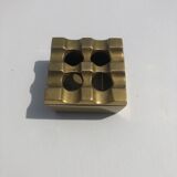 Original Scandinavian Ultima 7 ashtray in holger Bäckström and Bo Ljungberg brass