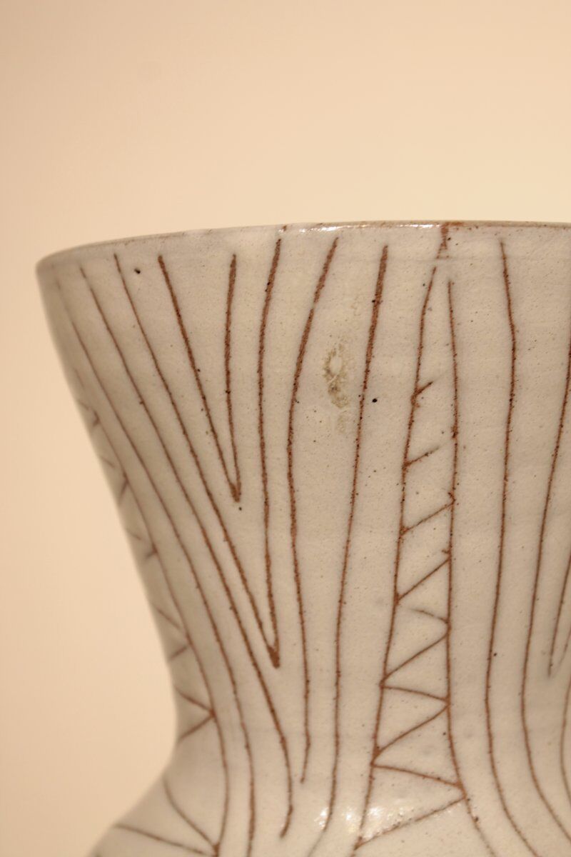 Important vase by Robert Picault - Vallauris, France
