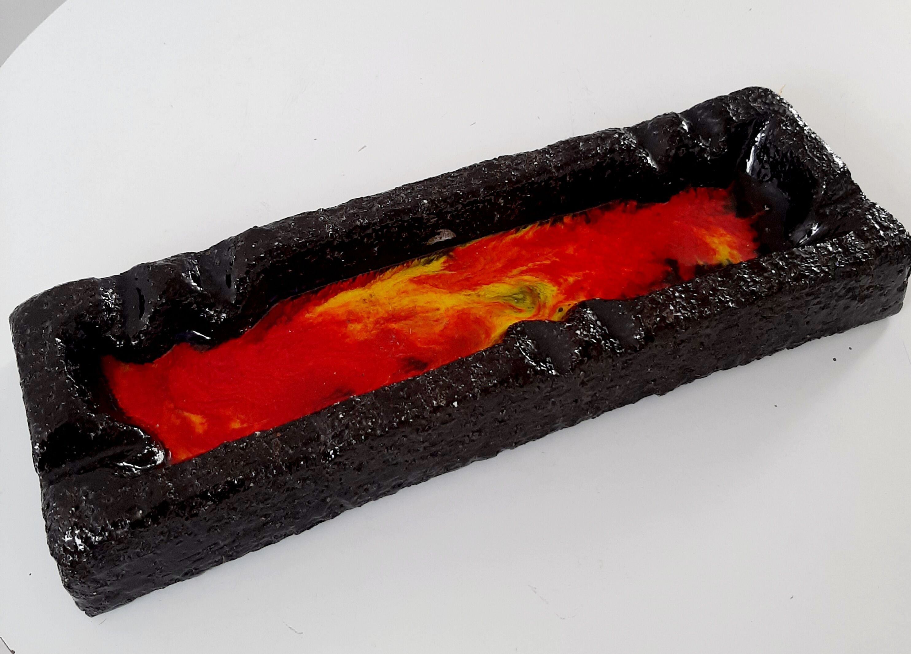 Ceramic ashtray vintage 50s 60s