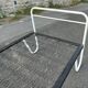 Boarding bed, Jacques Hitier, tubular metal, vintage, 1950s