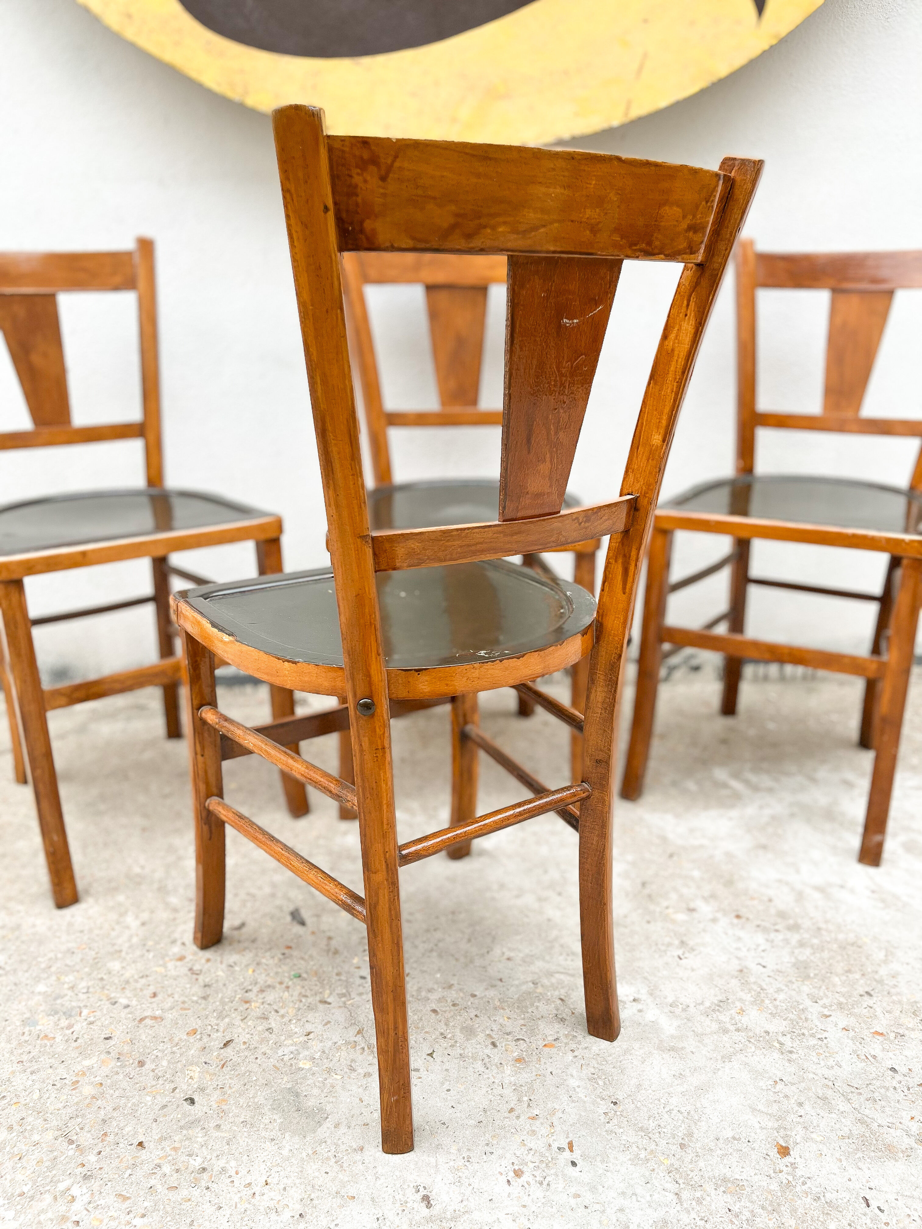4 Luterma bistro chairs