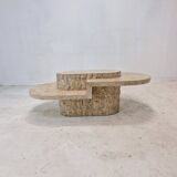 Mactan or Fossil Stone Coffee Table by Magnussen Ponte, 1980s